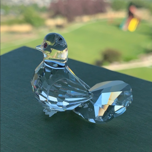 Swarovski Other - Swarovski Silver Crystal Dove